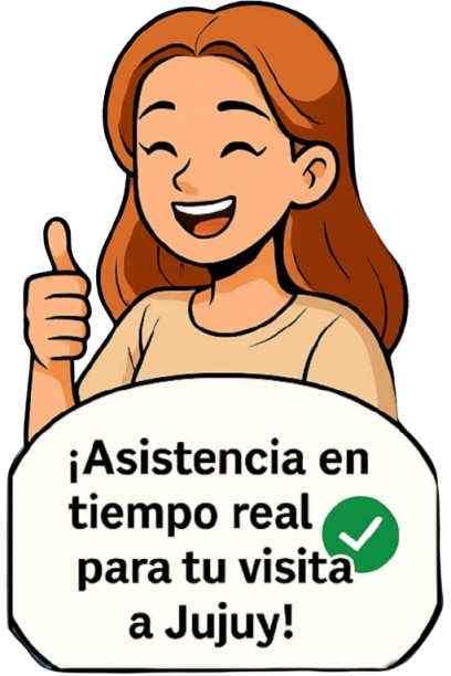 Asistencia en tiempo real para tu visita a Jujuy